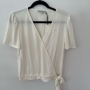 Green Envelope white top size large NWT
